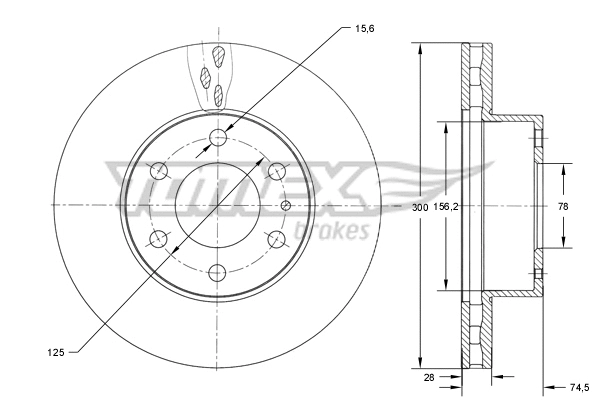 Brake Disc (TX 73-39)
