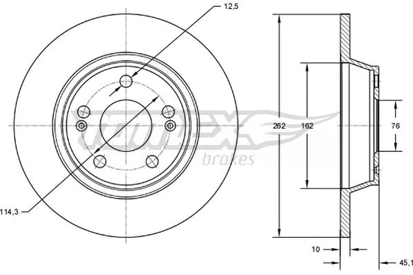 Brake Disc (TX 72-58)