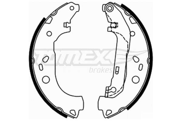 Brake Shoe Set (TX 21-87)