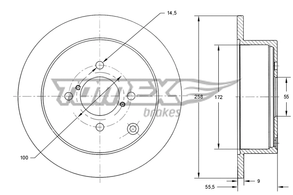 Brake Disc (TX 71-08)