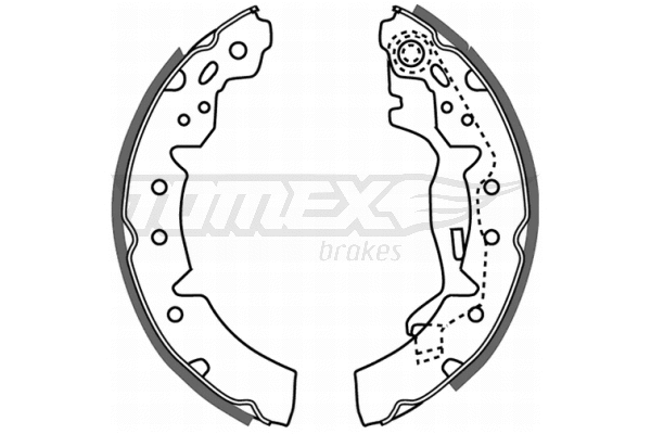 Brake Shoe Set (TX 21-06)