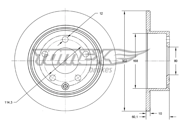 Brake Disc (TX 73-66)