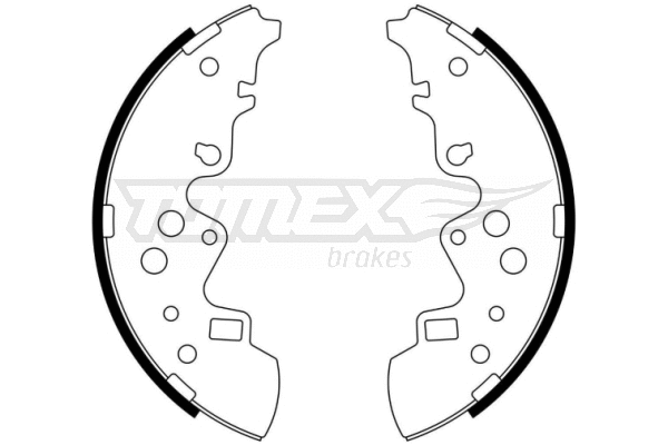 Brake Shoe Set (TX 23-09)