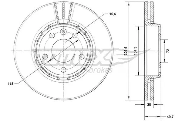 Brake Disc (TX 70-27)