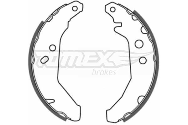 Brake Shoe Set (TX 20-66)