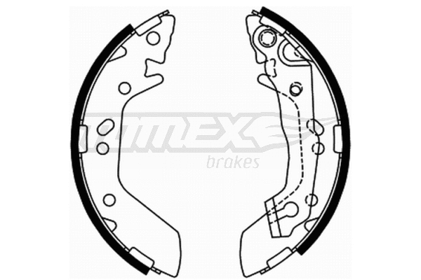 Brake Shoe Set (TX 21-70)