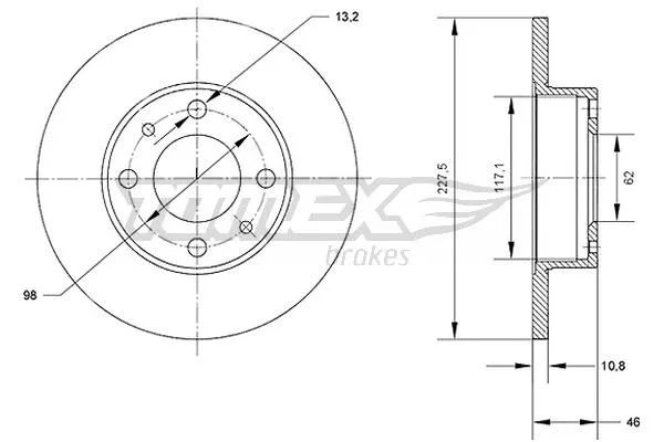 Brake Disc (TX 71-16)