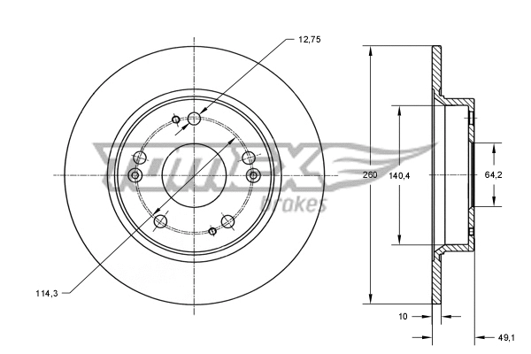 Brake Disc (TX 73-82)
