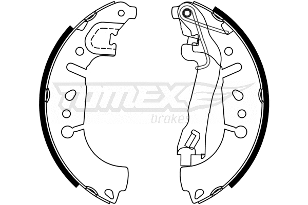 Brake Shoe Set (TX 23-37)