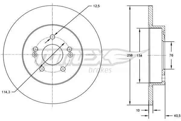 Brake Disc (TX 73-05)