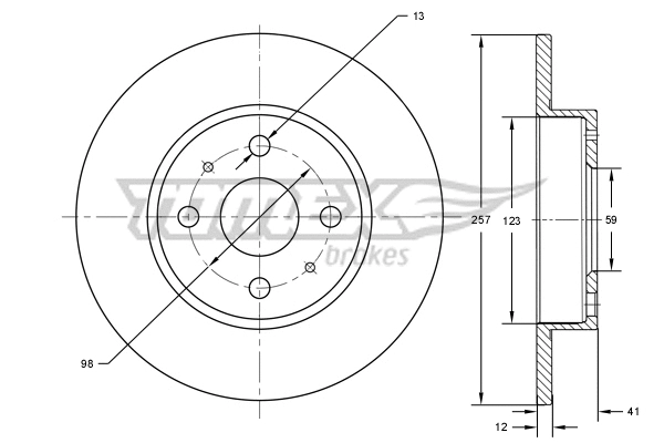Brake Disc (TX 71-22)