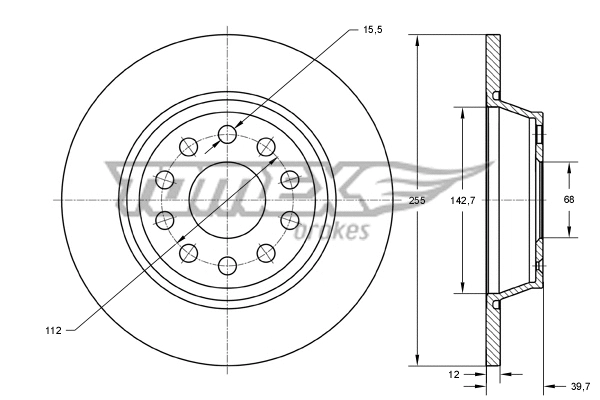 Brake Disc (TX 74-11)