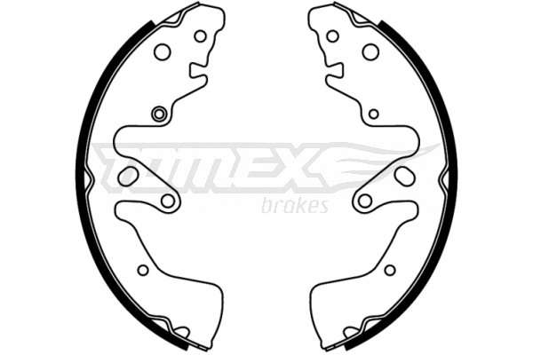 Brake Shoe Set (TX 22-74)