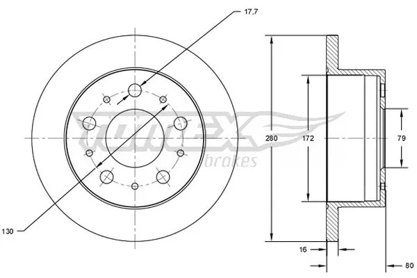 Brake Disc (TX 71-38)