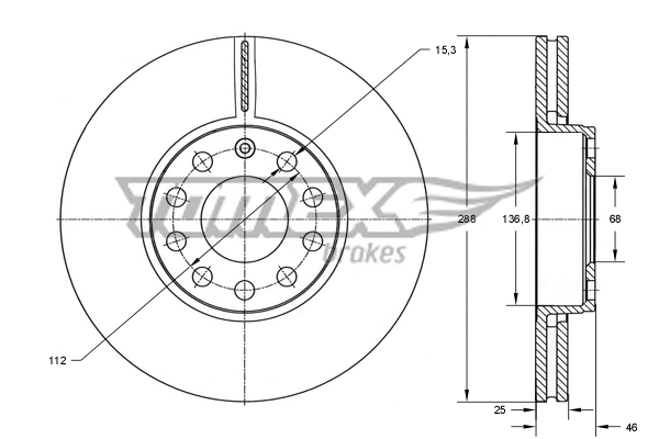 Brake Disc (TX 70-14)