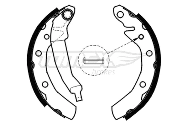 Brake Shoe Set (TX 20-30)