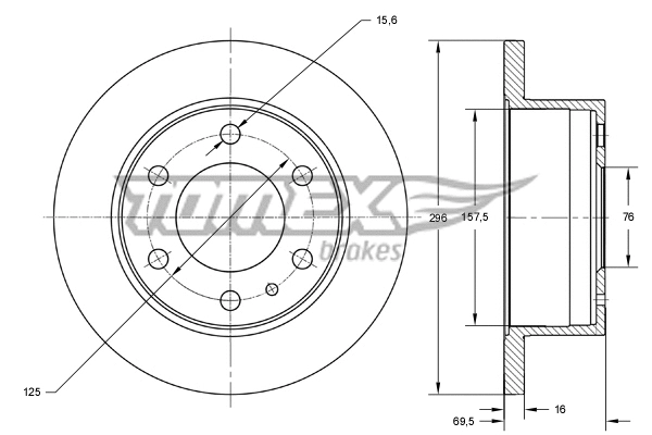 Brake Disc (TX 73-41)