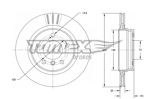 Brake Disc (TX 73-96)