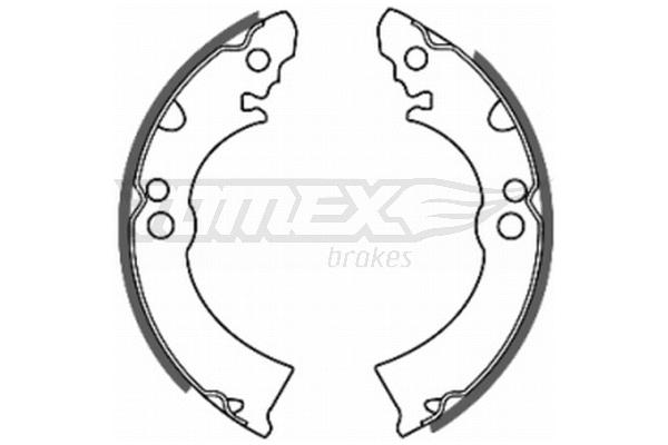 Brake Shoe Set (TX 20-63)