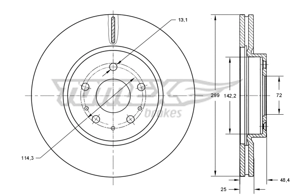 Brake Disc (TX 73-22)
