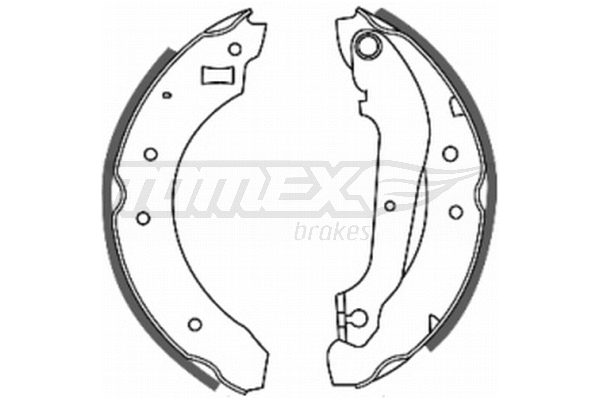 Brake Shoe Set (TX 20-21)