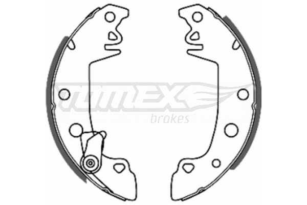 Brake Shoe Set (TX 20-68)