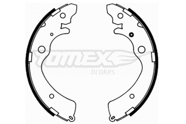 Brake Shoe Set (TX 21-74)