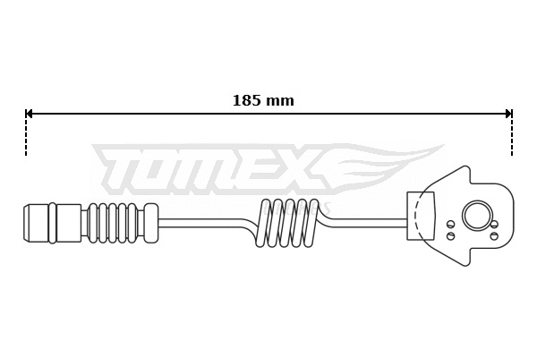 Warning Contact, brake pad wear (TX 30-73)