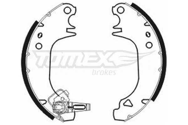 Brake Shoe Set (TX 20-80)