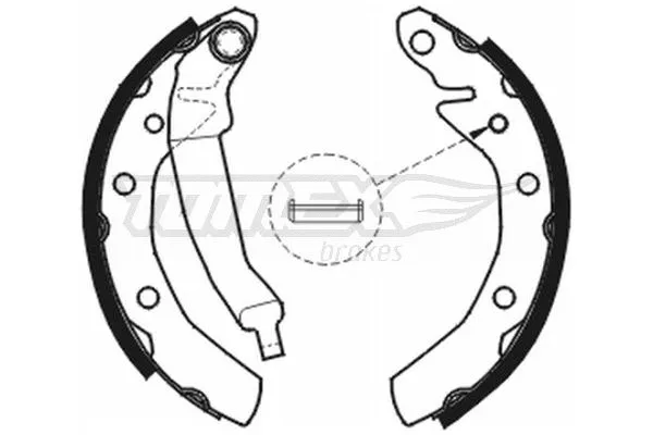 Brake Shoe Set (TX 20-31)