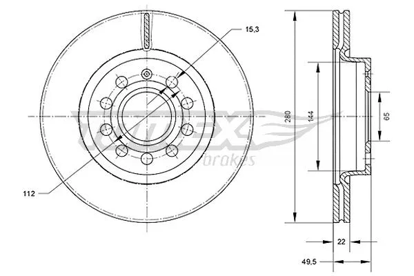 Brake Disc (TX 70-30)