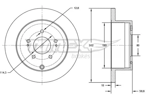 Brake Disc (TX 73-16)