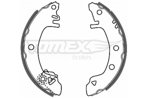 Brake Shoe Set (TX 20-32)