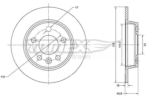 Brake Disc (TX 70-16)