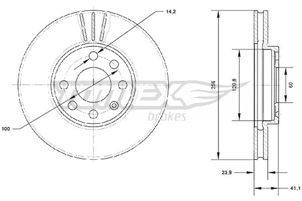 Brake Disc (TX 70-17)