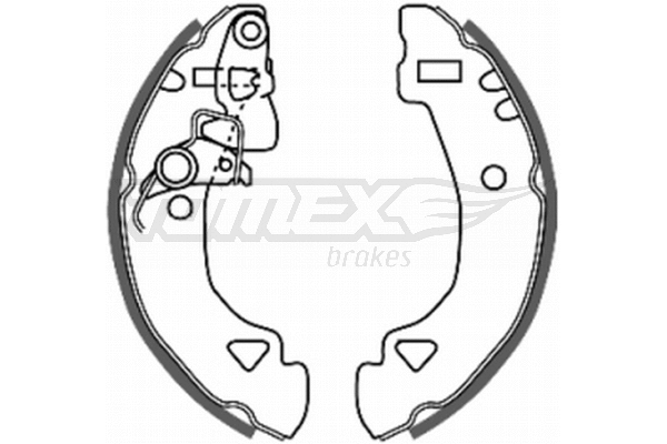Brake Shoe Set (TX 20-27)