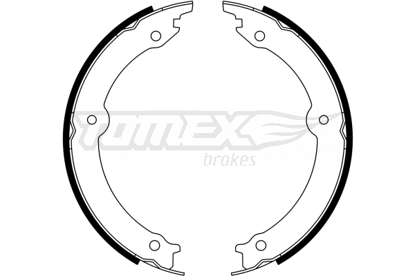 Brake Shoe Set, parking brake (TX 23-33)