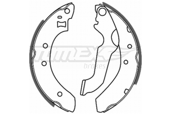 Brake Shoe Set (TX 20-61)