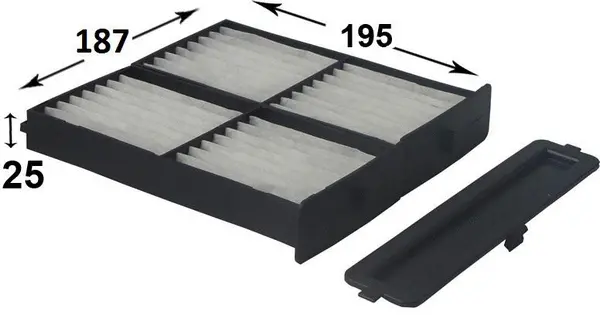 Filter, cabin air (AC301J)