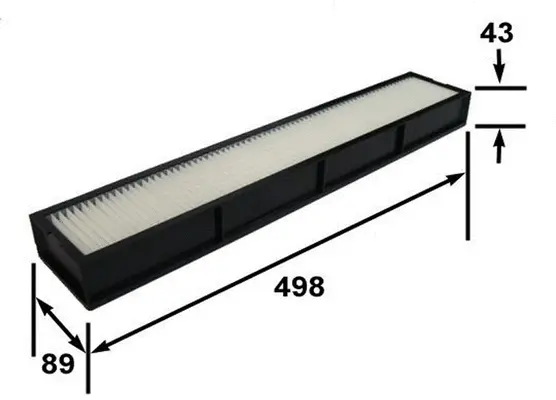 Filter, cabin air (AC0094)