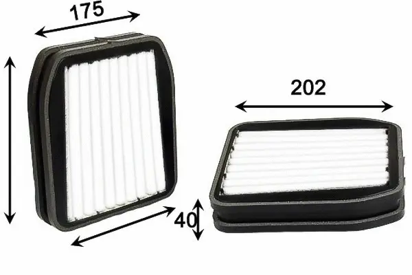 Filter, cabin air (AC0095SET)