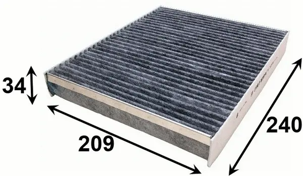 Filter, cabin air (AC0111C)