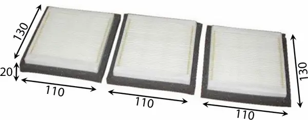 Filter, cabin air (AC0060SET)