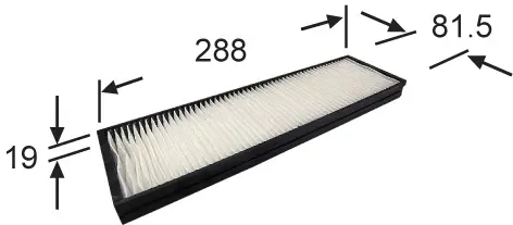Filter, cabin air (AC9406)