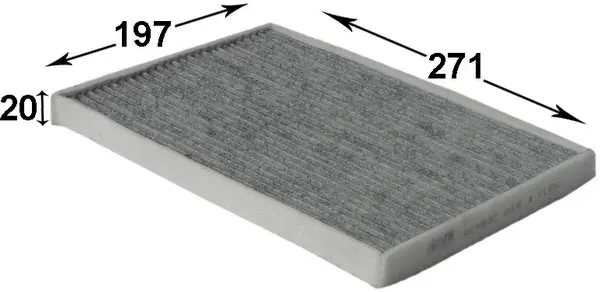 Filter, cabin air (AC980C)