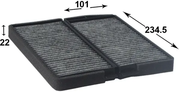 Filter, cabin air (AC0153CSET)