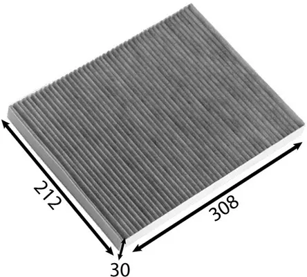 Filter, cabin air (AC0176C)