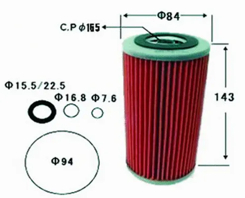 Oil Filter (OE504J)