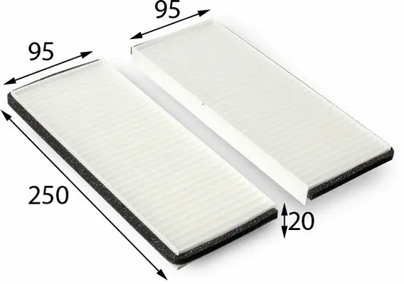 Filter, cabin air (AC22005SET)
