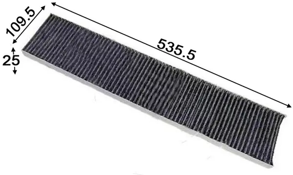 Filter, cabin air (AC0039C)